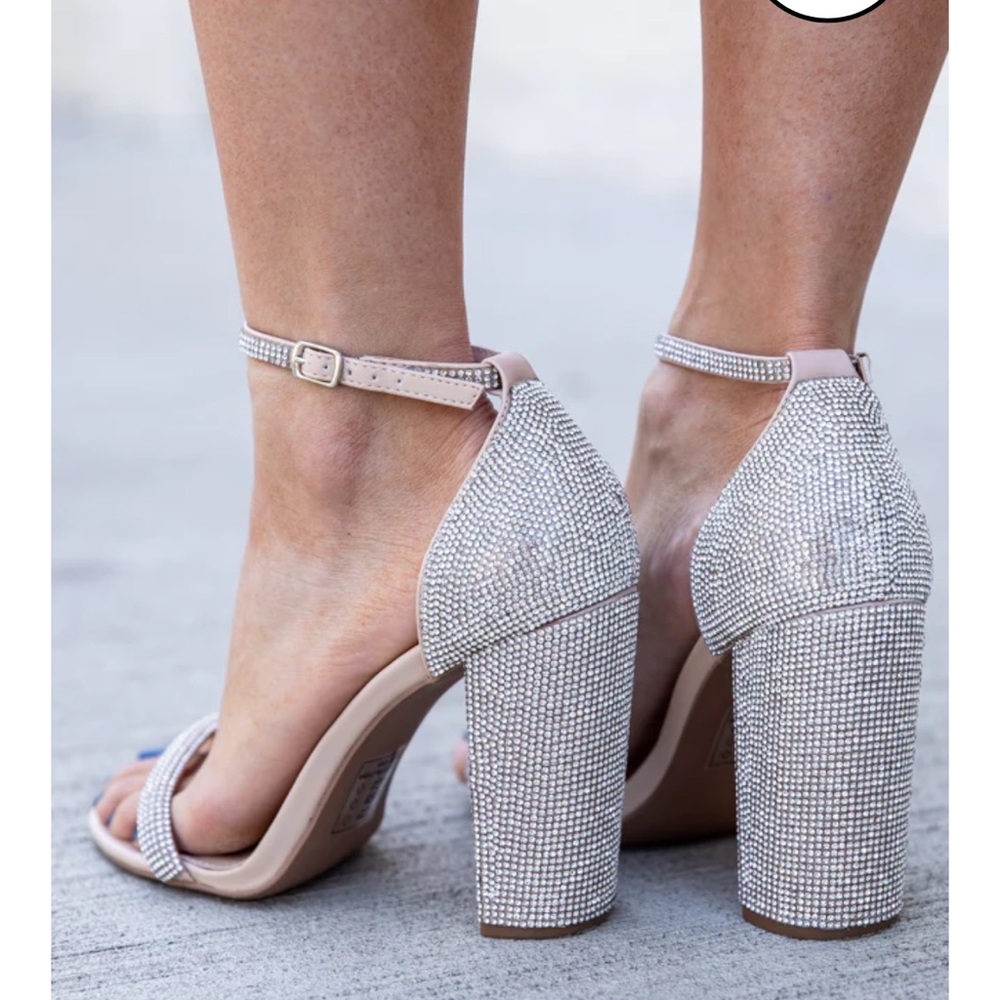 Pink lily heels